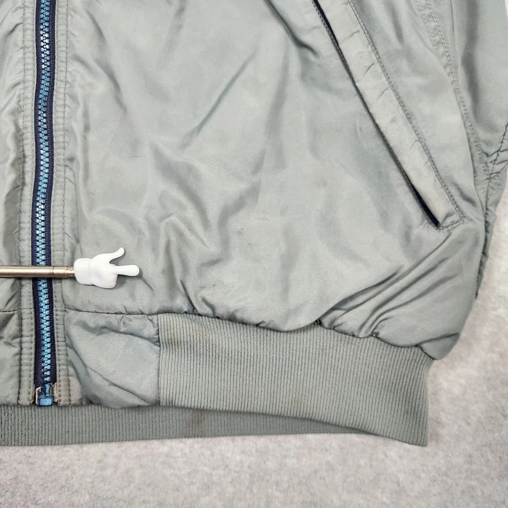 Vintage Patagonia Jacket Mens Large Green Shelled Synchilla Fleece Lined 90s USA
